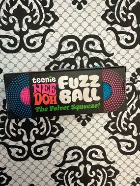 Teenie Fuzz NEEDOH Ball - Blue & Pink and Purple